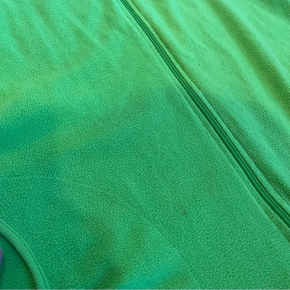 5/$25 Adults Medium Kermit the Frog Footie Onesie Sleeper Pjs Pyjamas Muppets - Picture 6 of 15